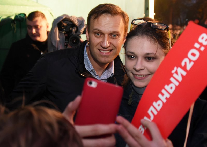 Ruski oporbeni vođa Navaljni pritvoren u Moskvi zbog skupa