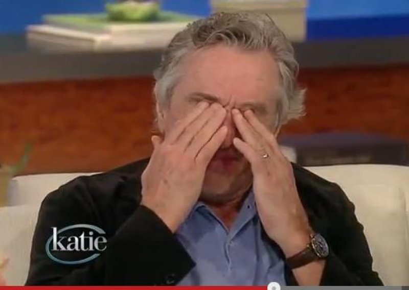 Pogledajte kako se rasplakao Robert De Niro