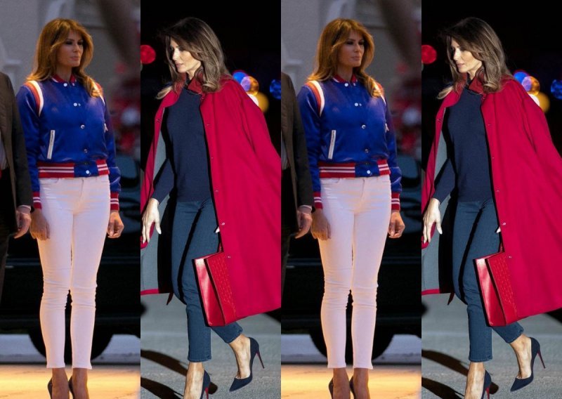 Melania Trump modno briljira: Štikle i sportska jakna za sportski događaj godine