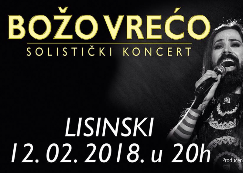 Vodimo vas na koncert Bože Vreće u Lisinski