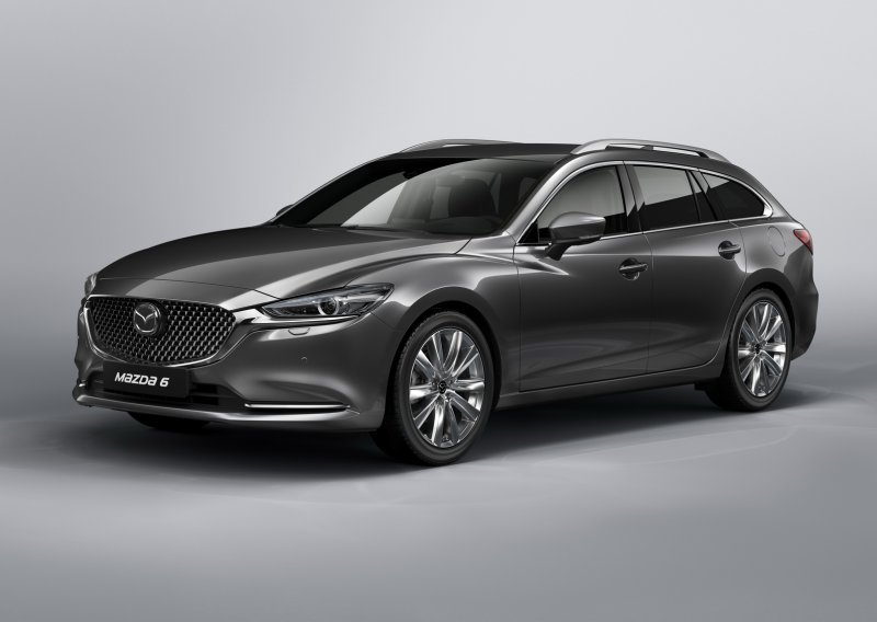 Ovo je redizajnirana Mazda6, spremna za benzinca koji radi kao dizelaš