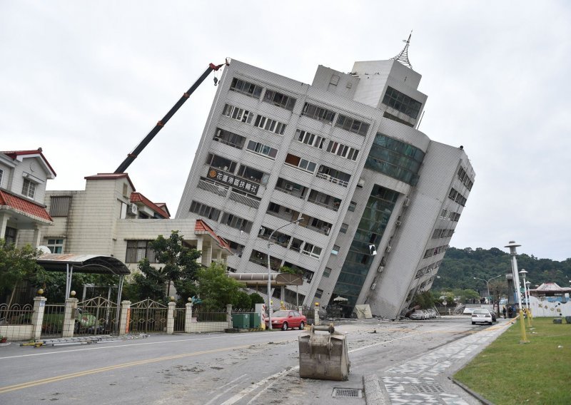 Potres magnitude 6,1 na Tajvanu