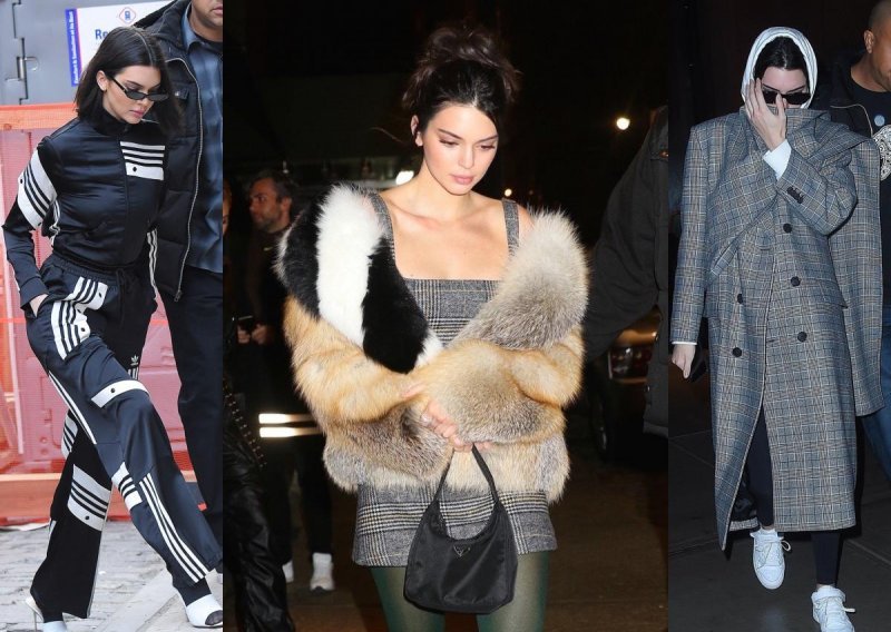 Kendall Jenner u istom danu osvanula u tri stilski posve različita stajlinga