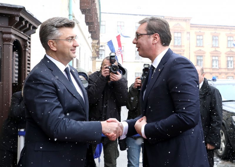 Plenković i Vučić učinili prvi korak prema dogovoru o graničnoj crti