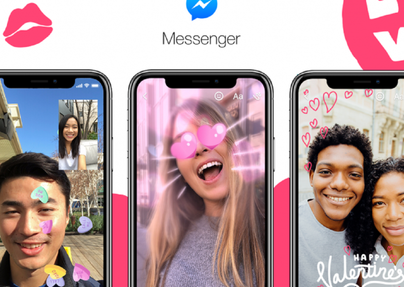 U Facebook Messengeru čeka vas nešto posebno za Valentinovo