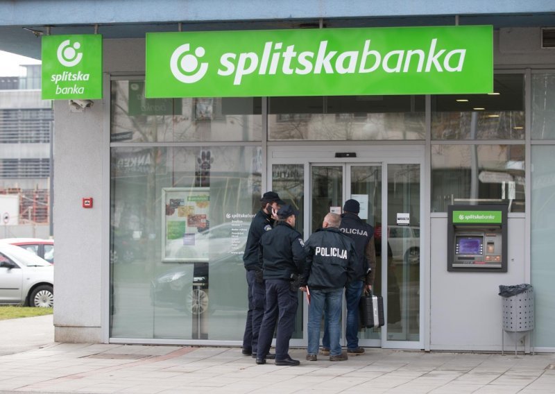 Ponovno opljačkana Splitska banka u zagrebačkom naselju Središće