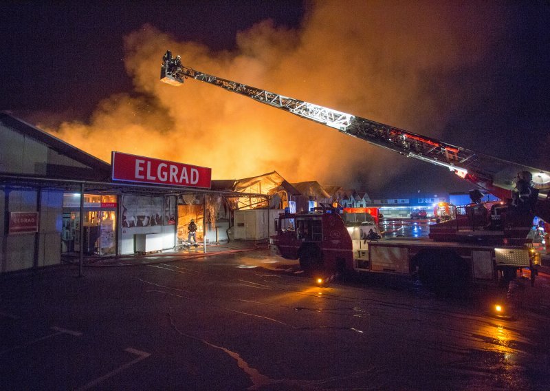 Veliki požar u Elgradu izazvao bacivši neugašene opuške u plastičnu vreću u skladištu