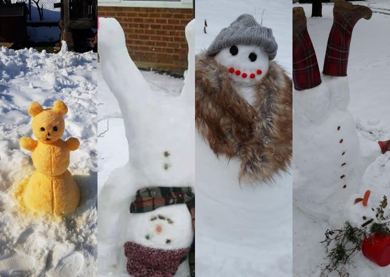 Poslali ste nam gomilu fotki snjegovića i stvarno su fantastične!
