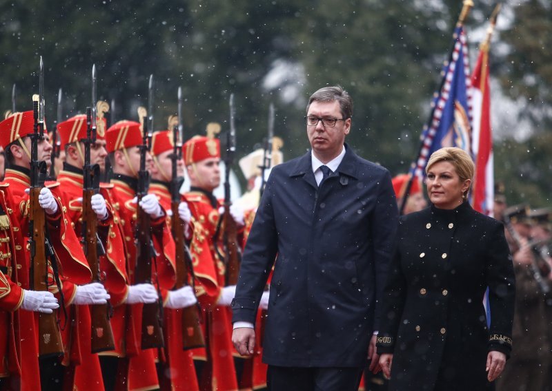 Hrvatska predsjednica čestitala Aleksandru Vučiću 48. rođendan
