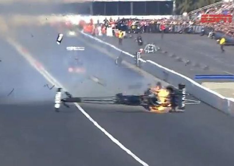 Preživio sudar i eksploziju pri brzini 480km/h!