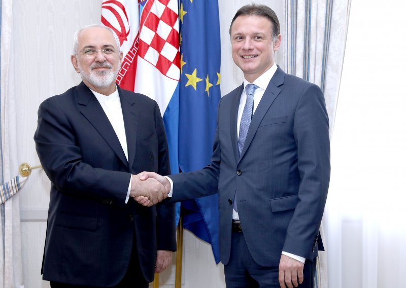 Plenković i Jandroković sa šefom iranske diplomacije