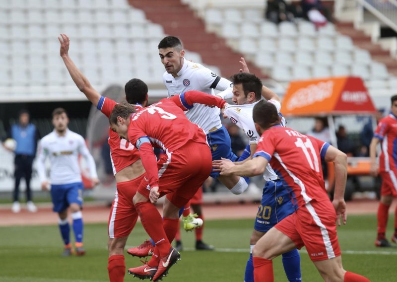 Hajduk jedva 'slomio' Rudeš, Mađar Gyurcso zabio je svoj prvijenac za pobjedu 'bilih'