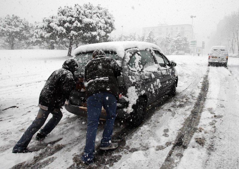 Zagreb i Županja zamrznuti na  minus 18