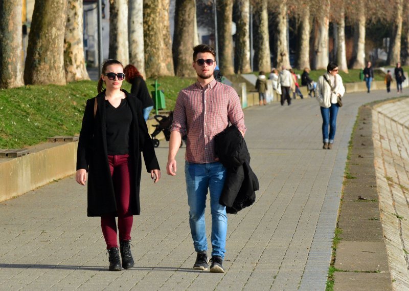 U nedjelju najtoplije, preko tjedna promjenjivo