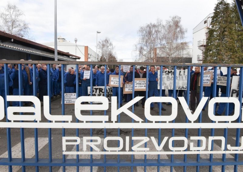 Prekinut štrajk u Dalekovodu, uprava ne odustaje od rezanja prava