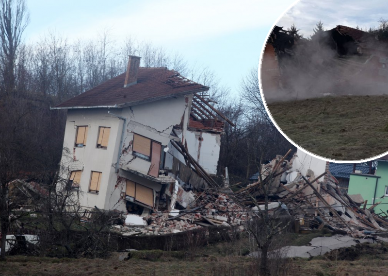 Ogroman odron u Hrvatskoj Kostajnici, šest kuća srušeno, troje ozlijeđenih!