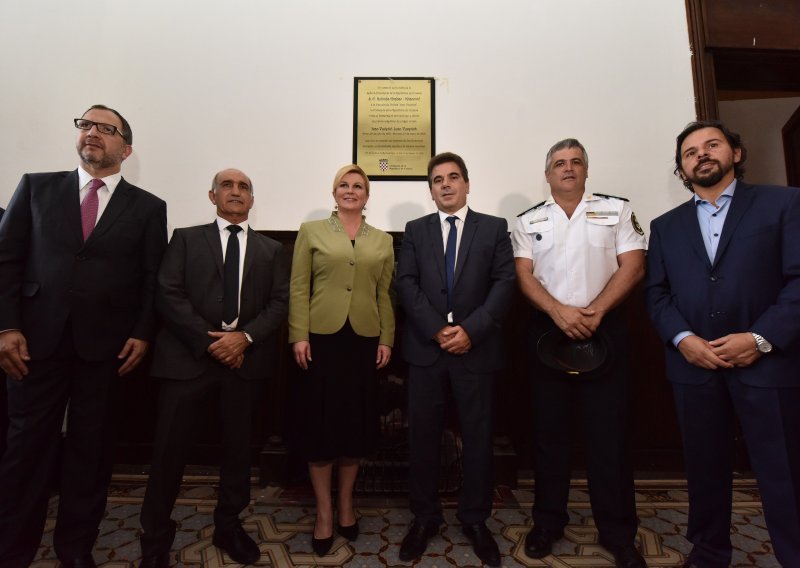 Predsjednica posjetila policijsku akademiju 'Juan Vucetich' u Argentini