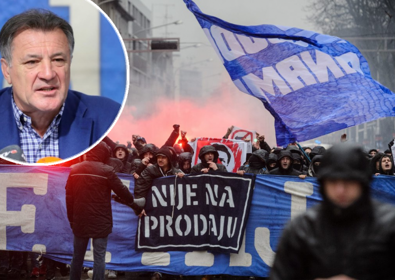 Veliki prosvjed Bad Blue Boysa i jasna poruka upravi Dinama i Zdravku Mamiću