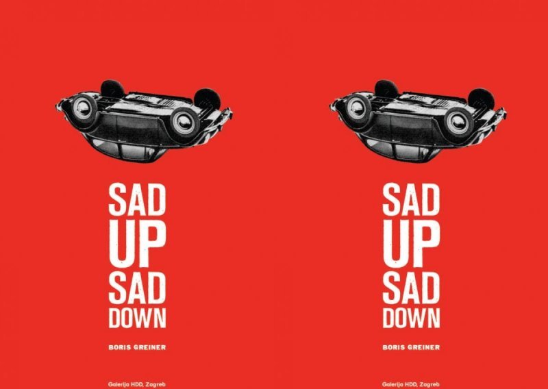 Izložba 'Sad Up Sad Down' Borisa Greinera u HDD galeriji