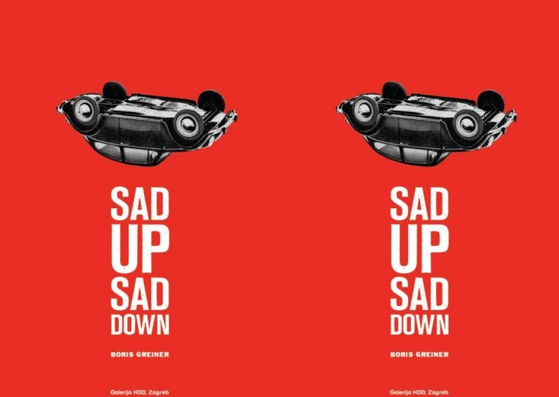 Izložba 'Sad Up Sad Down' Borisa Greinera u HDD galeriji