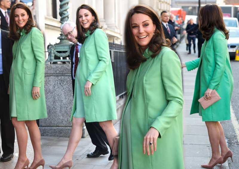 Trudna Kate Middleton ne odustaje od omiljene modne formule