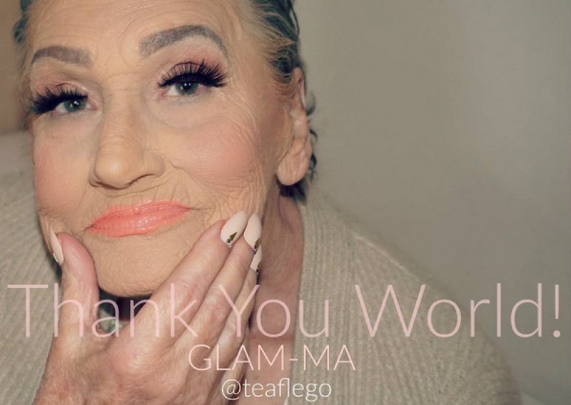 Make-up transformacija bake iz Splita hit je u svjetskim medijima