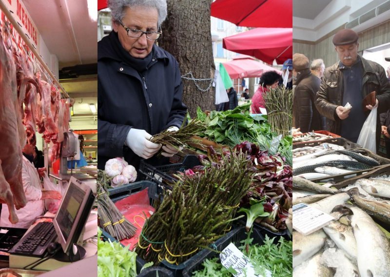 Zavirite u bogatu ponudu mesa i povrća na tržnicama diljem Hrvatske