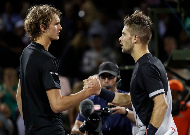 Zverev pokvario Ćorićev san o prvom velikom ATP naslovu