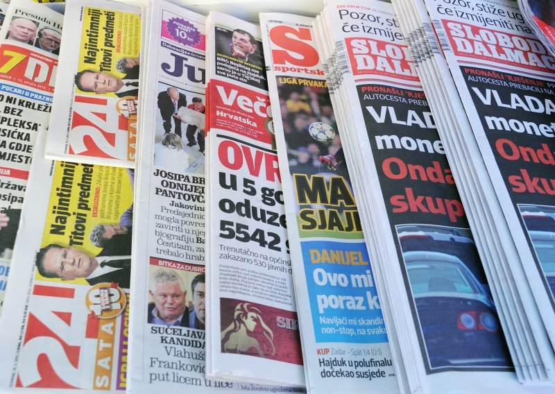 Najprodavaniji dnevnik 24sata; Jutarnji list vodeći na tržištu oglašavanja