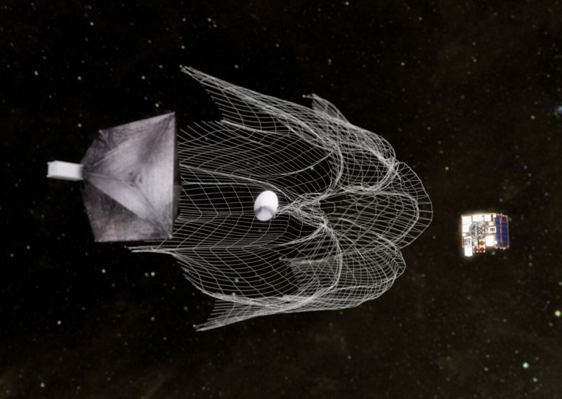 Ova revolucionarna letjelica ima jednu misiju - čišćenje svemirskog otpada