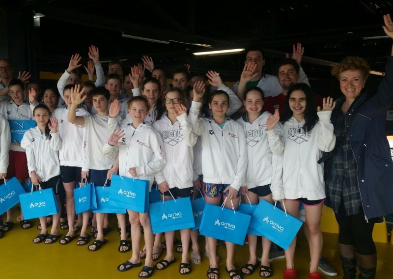 Arriva travel dovela mlade plivače iz Njemačke na pripreme u Vukovar