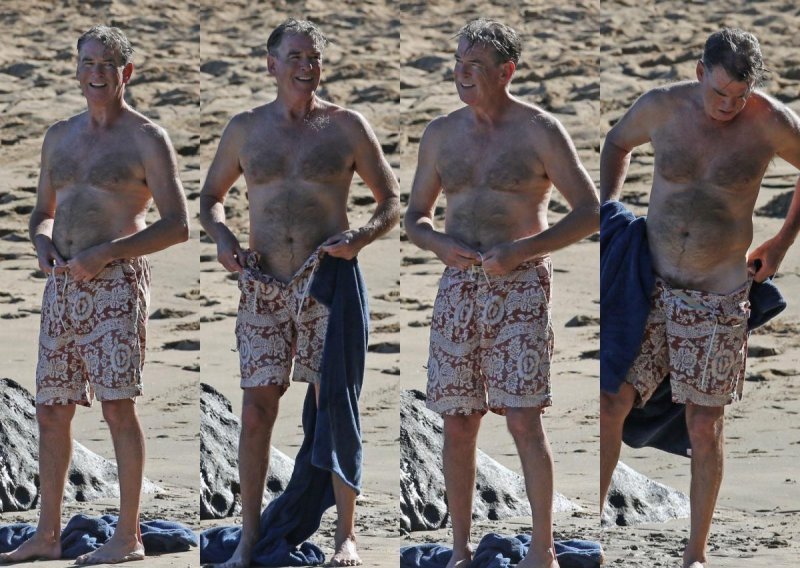 Pierce Brosnan na radost obožavateljica pokazao da je i dalje u top formi