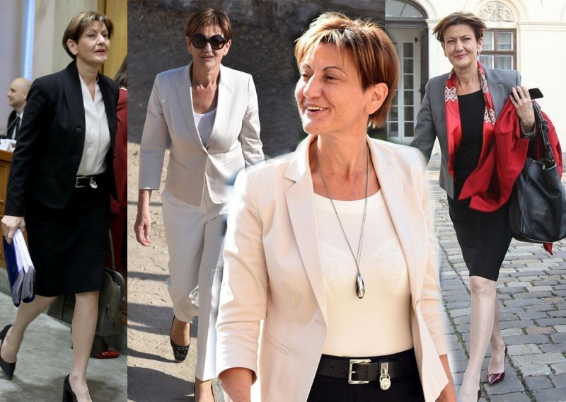Ministrica Dalić jedna je od bolje odjevenih političarki, ali trebala bi malo poraditi na obrvama i frizuri