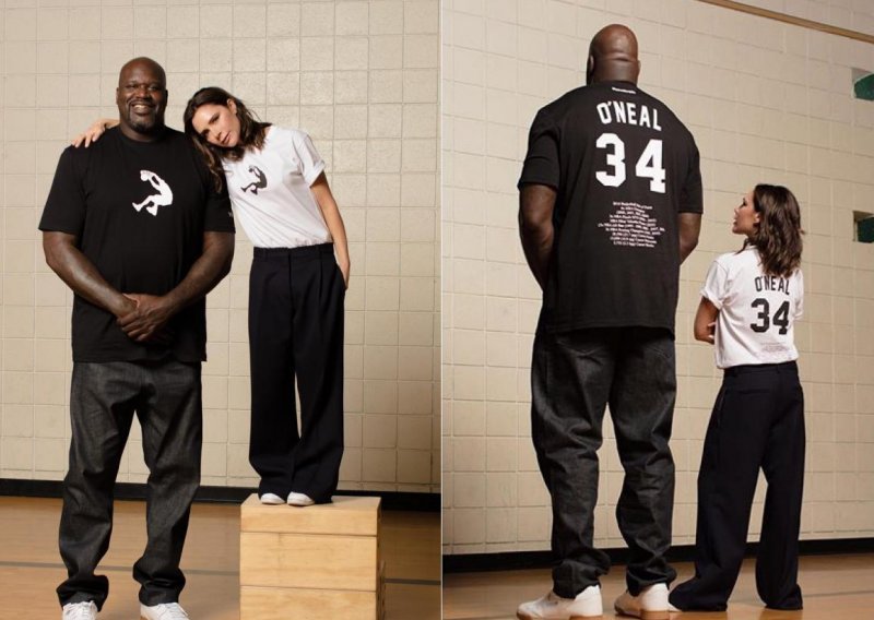 Urnebesne fotografije: Victoria Beckham i legendarni Shaquille O'Neal sve su nasmijali