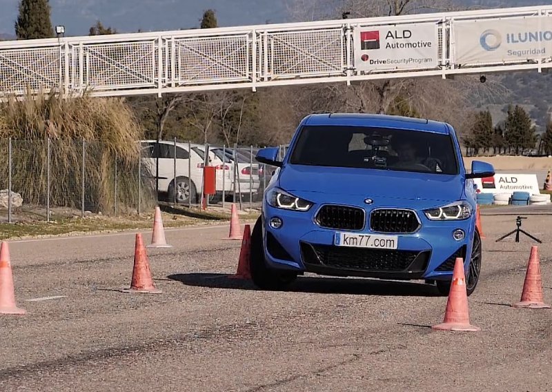 Pogledajte kako je BMW-ov crossover X2 prošao na testu izbjegavanja losa