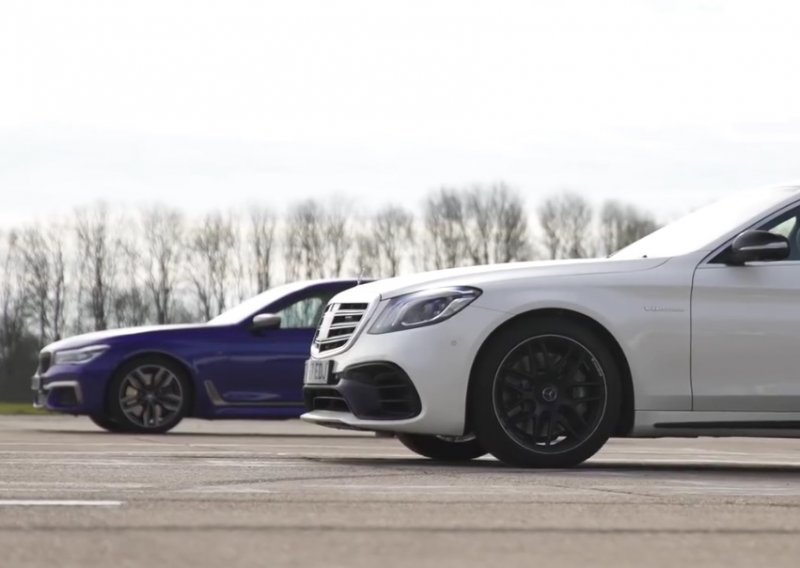 Mercedes AMG S63 protiv BMW-a M760Li. Koja njemačka superlimuzina je brža?