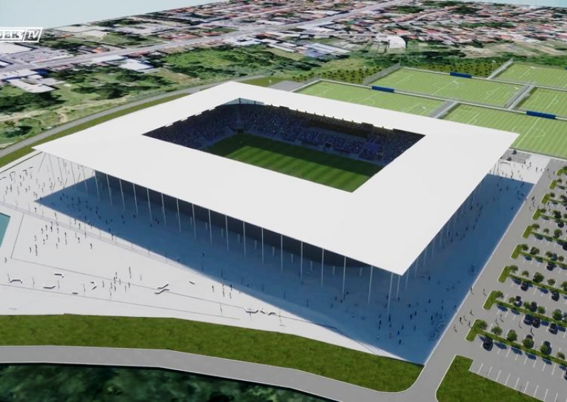 Ovako će izgledati Osijekov stadion, najimpozantniji u Hrvatskoj!