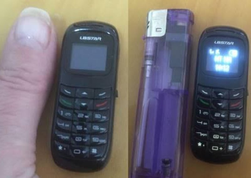 Minijaturni mobitel pronađen kod zatvorenika u jednom hrvatskom zatvoru