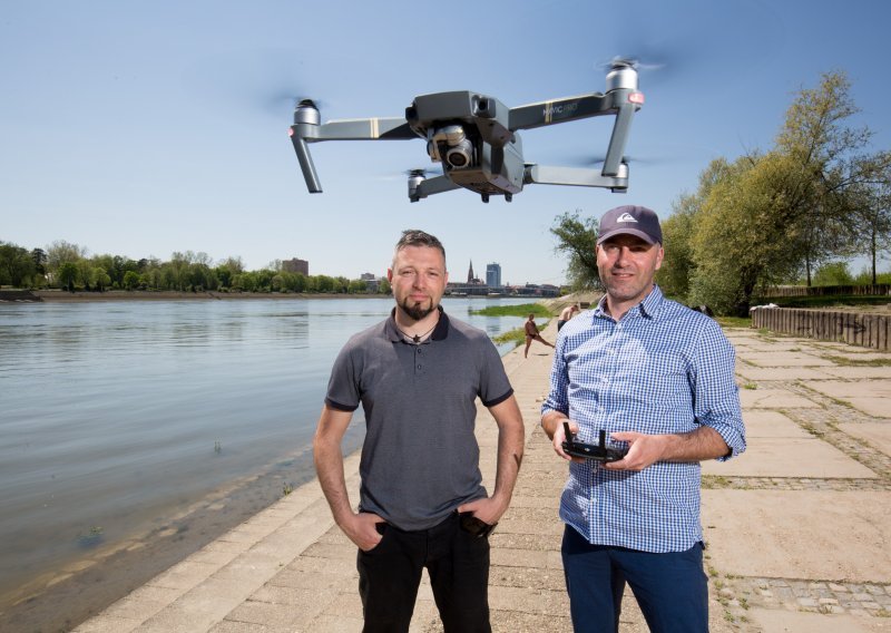 Ovi Osječani dobro znaju uposliti dronove, no poručuju: Sve što leti, može i pasti