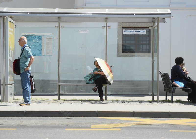 Ljetne vrućine danas će prekinuti kiša i grmljavina; za vikend opet po starom