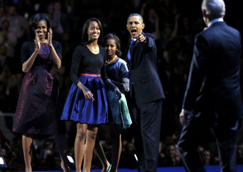 Michelle Obama u već viđenoj haljini za izbornu noć