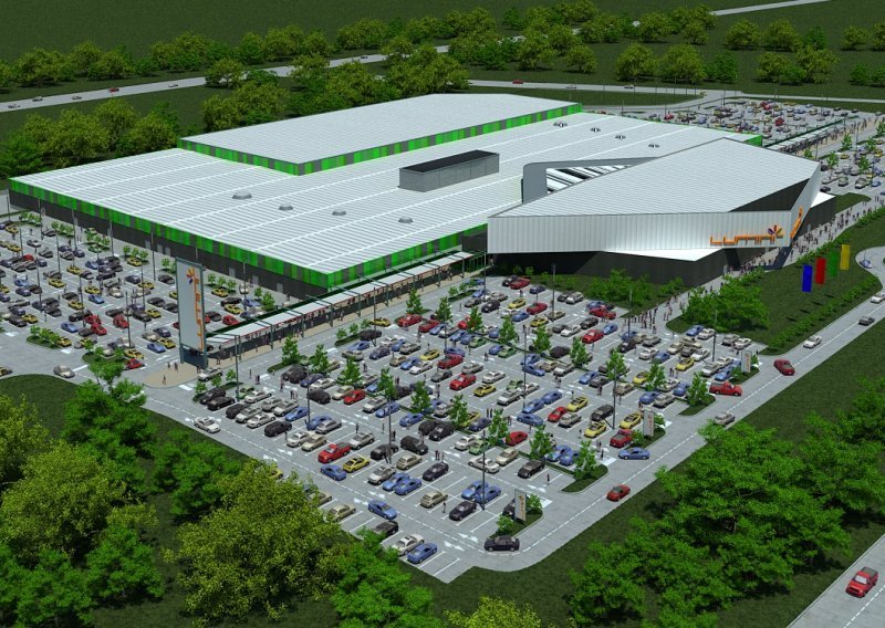 Gradi se šoping centar težak 45 milijuna eura