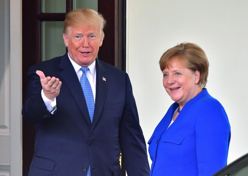 Srdačan susret Merkel i Trumpa, na dnevnom redu Iran i trgovina
