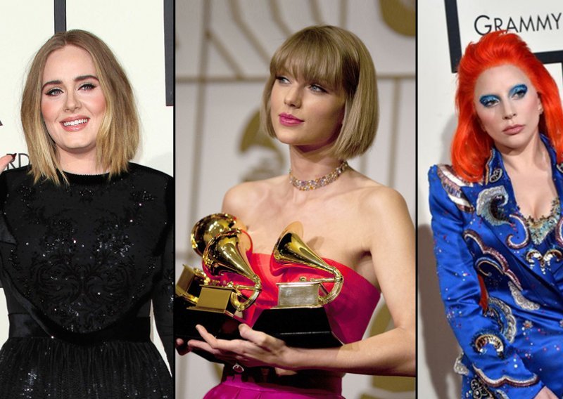 Swift slavila, Adele razočarala, Lady Gaga oduševila