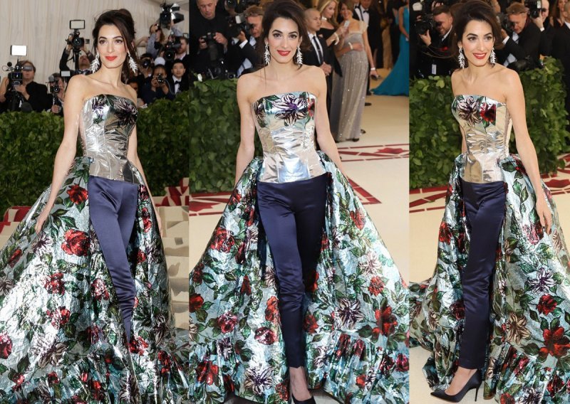 Amal Clooney 'zaratila' s poznatim dizajnerom zbog haljine
