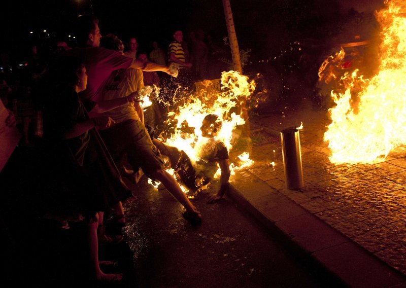 Zapalio se na prosvjedima u Tel Avivu