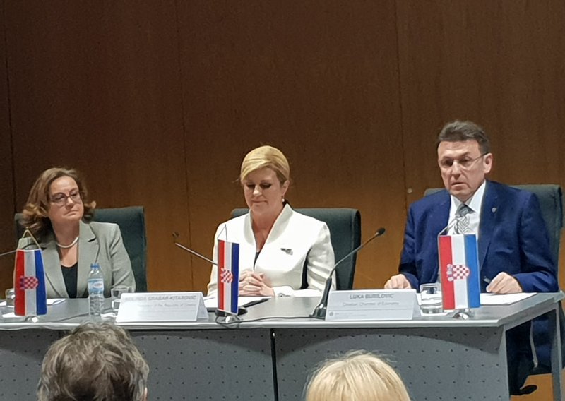 Grabar Kitarović i Burilović u Portugal odveli delegaciju hrvatskih tvrtki