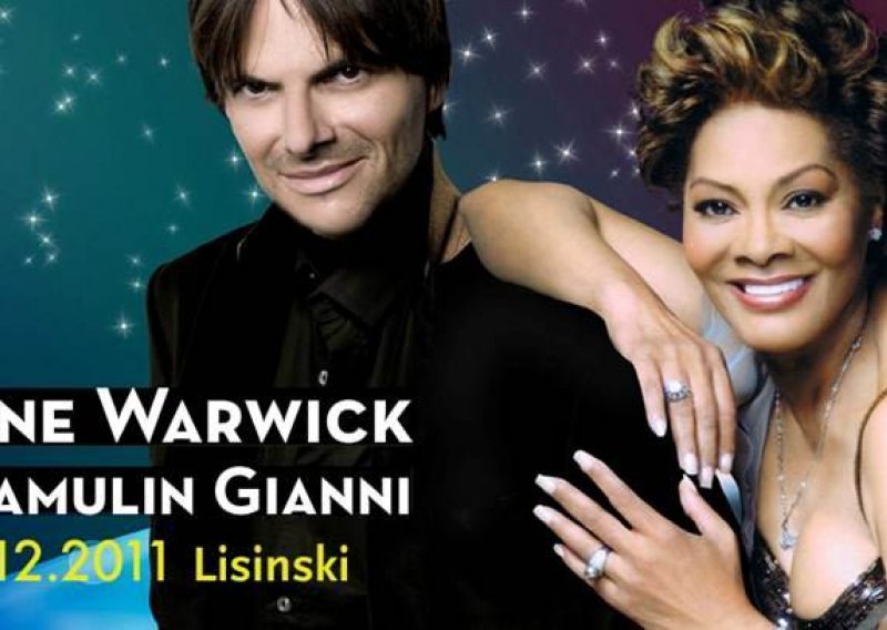 Dionne Warwick i Ivo Gamulin Gianni u Lisinskom