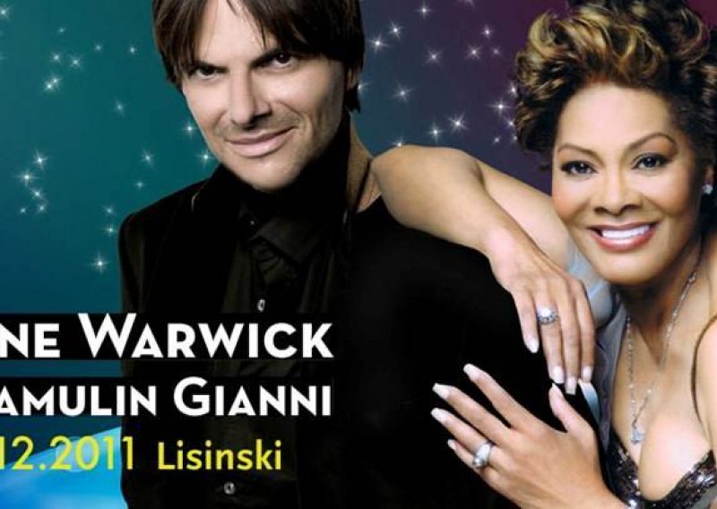 Dionne Warwick i Ivo Gamulin Gianni u Lisinskom