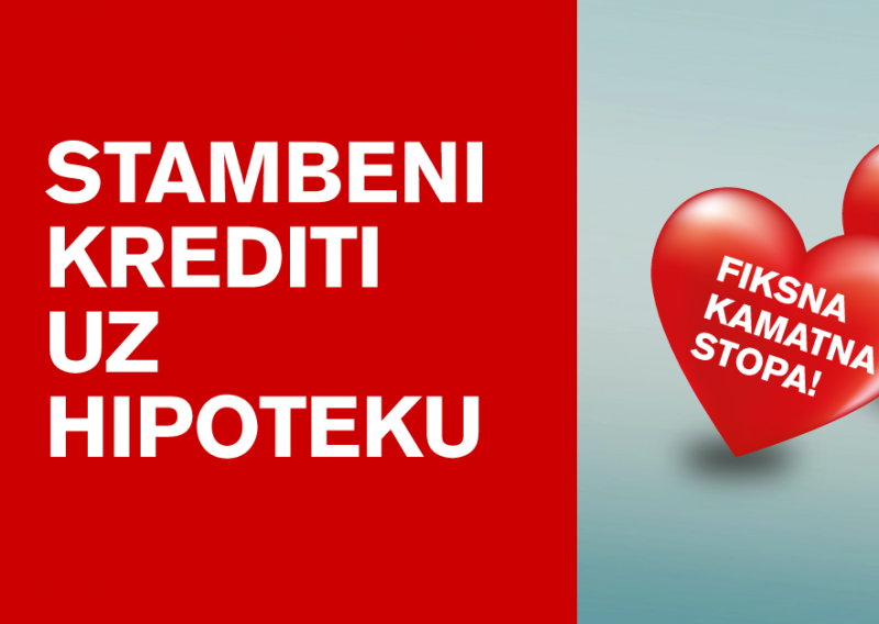 Opustite se uz fiksnu kamatnu stopu na stambeni kredit HPB-Stambene štedionice